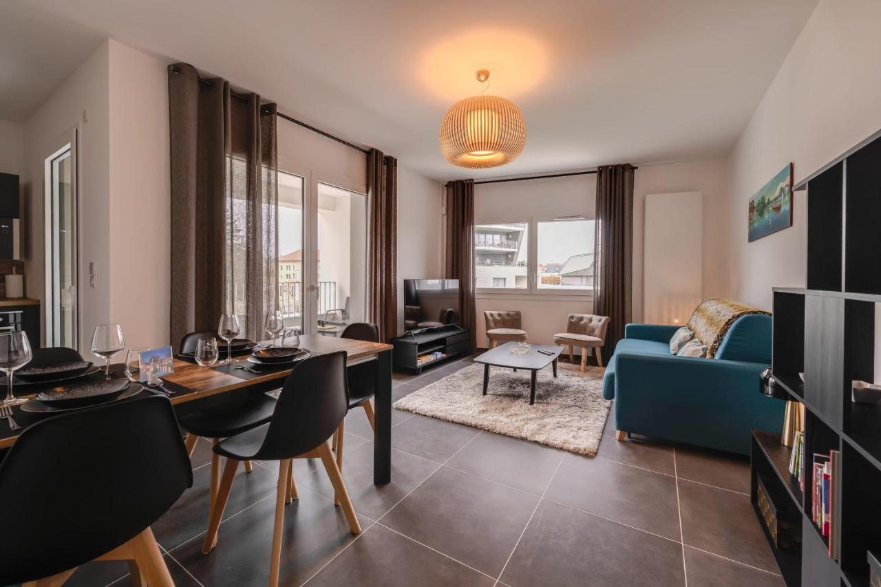 Le 305 - T3 With Garage And Beautiful Terrace Villa Annecy Kültér fotó